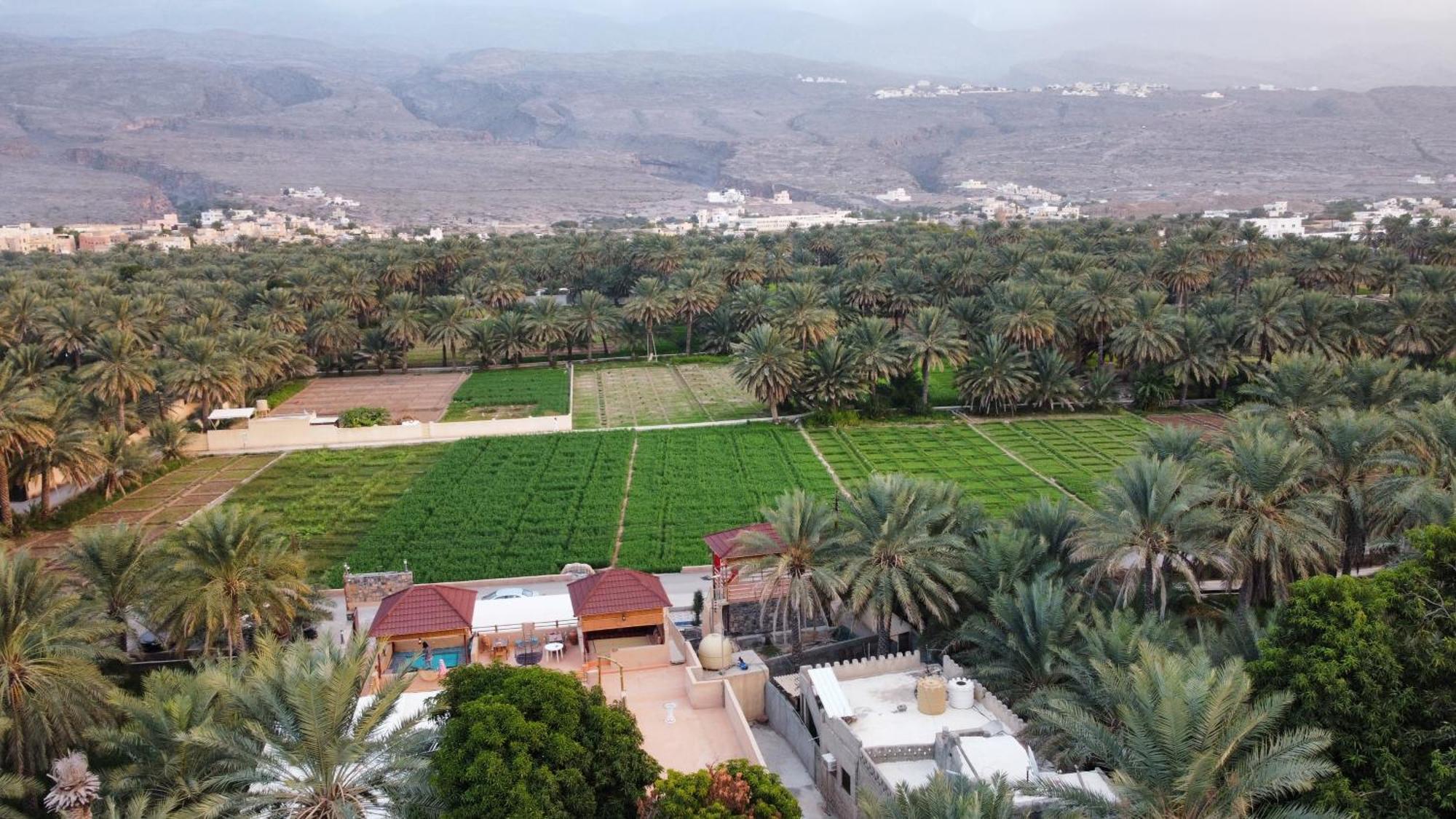 بيت نُزل السلام Bait Salam Inn Al Ḩamrāʼ エクステリア 写真